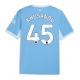 Manchester City Abdukodir Khusanov #45 Replike Domaci Dres 2026-27 Kratak Rukav